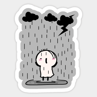 A stormy Day Sticker